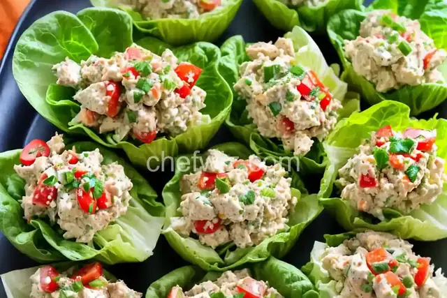 Crab Louie Salad Lettuce Cups