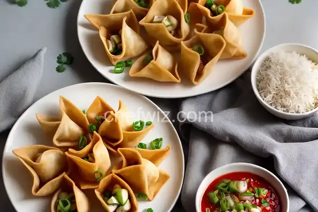 Crab Rangoon With Water Chestnuts