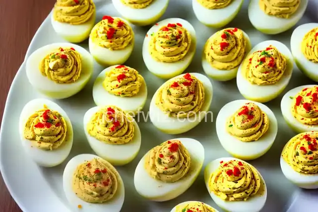 Crab-Stuffed Deviled Eggs