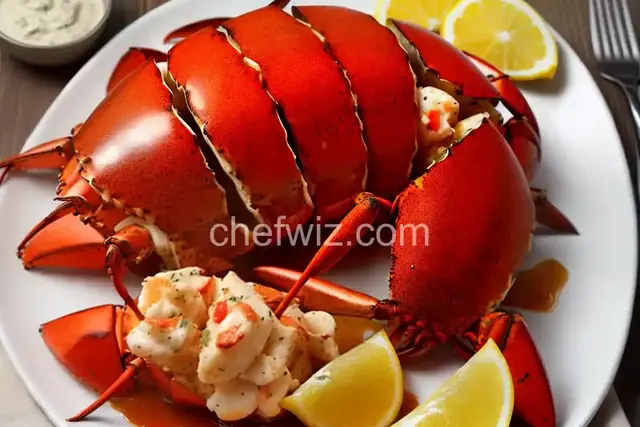 Crab-Stuffed Lobster Tail