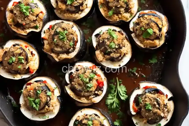 Crab Stuffed Portobellos