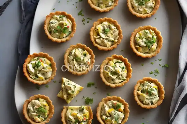 Crab and Artichoke Tarts