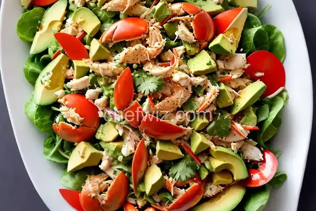 Crab and Avocado Salad
