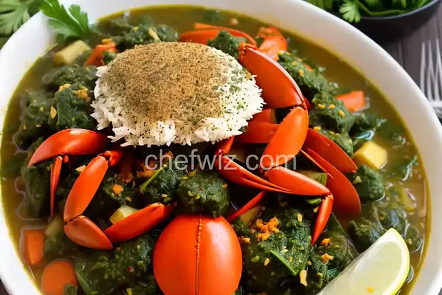 Crab and Callaloo