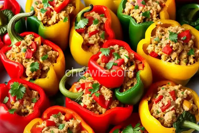 Crab-and-Cheese-Stuffed Mini Peppers