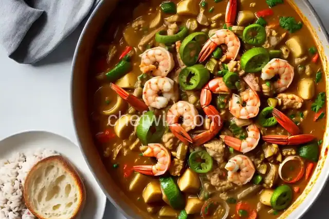 Crab and Shrimp Gumbo with Okra