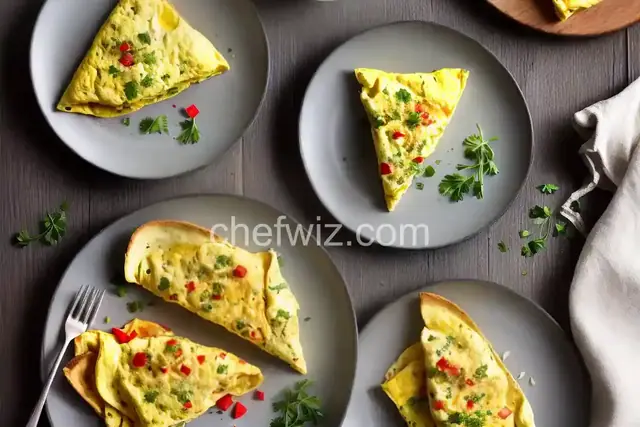 Crab and Swiss Omelet