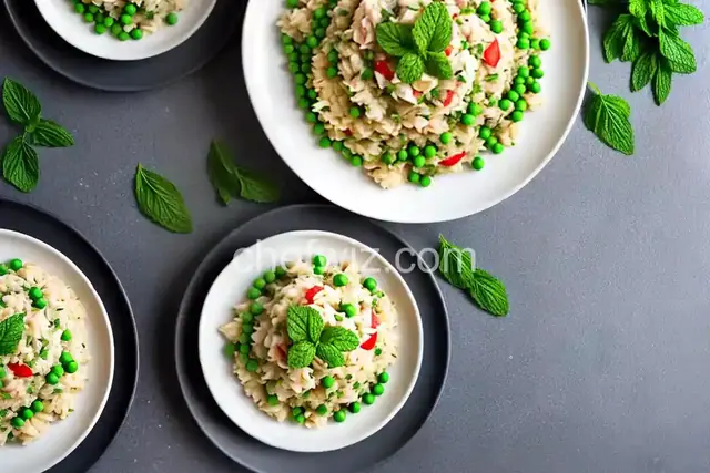 Crabmeat Risotto with Peas and Mint