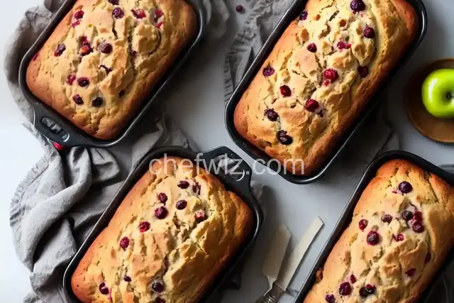 Cranberry Apple Bread