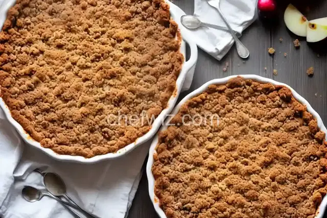 Cranberry-Apple Crumble Pie