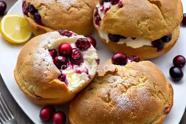 Cranberry Brie Bombs