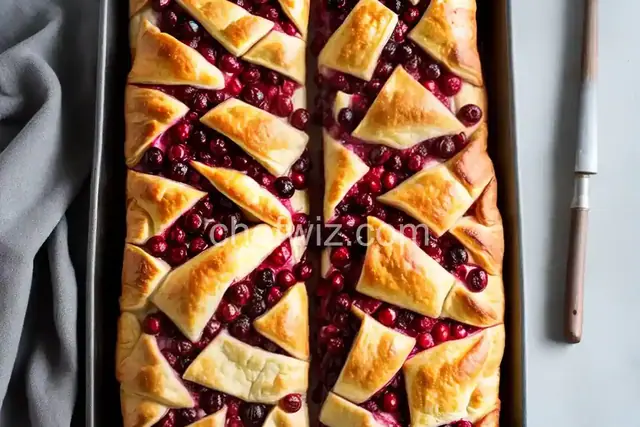 Cranberry-Brie Puff Pastry