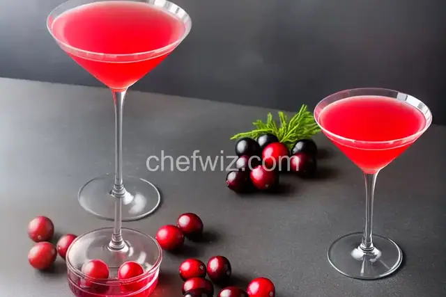 Cranberry Champagne Cocktail