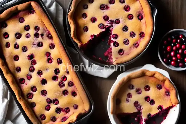 Cranberry Clafoutis
