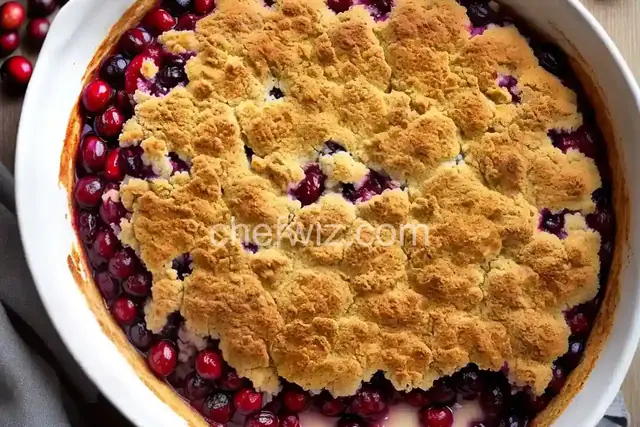 Cranberry Cobbler