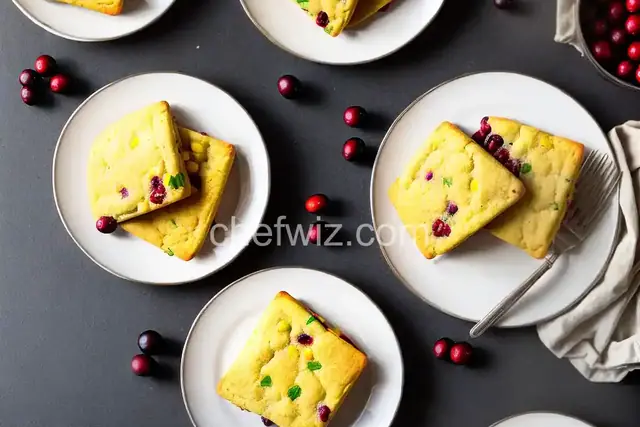 Cranberry-Corn Toaster Cakes Recipe