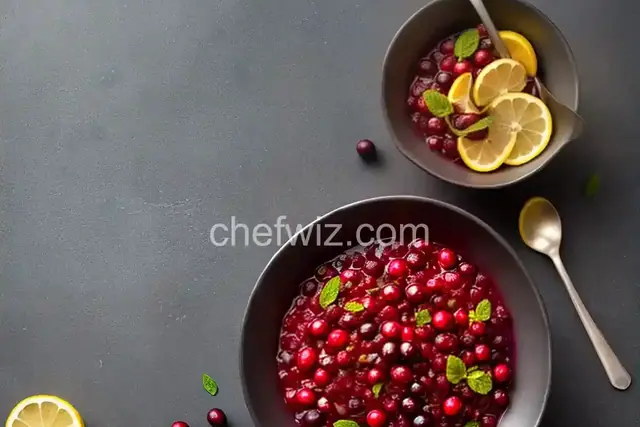 Cranberry Fruit Conserve