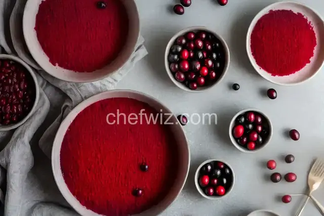 Cranberry Gelatin Mold