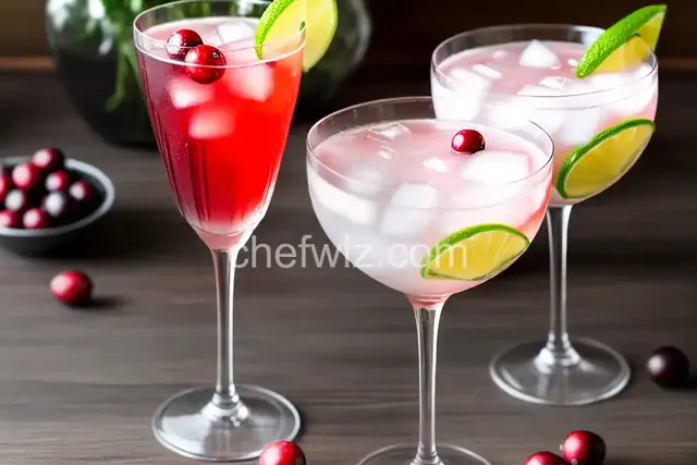 Cranberry Gin Fizz