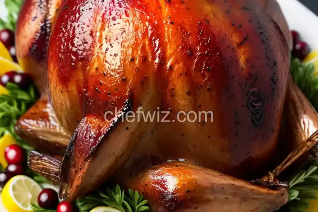 Cranberry Glazed Turkey