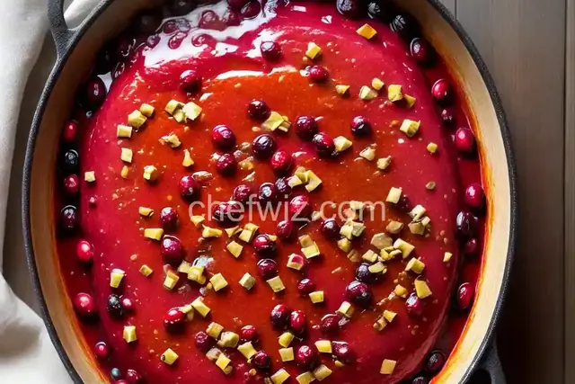 Cranberry Ham Glaze