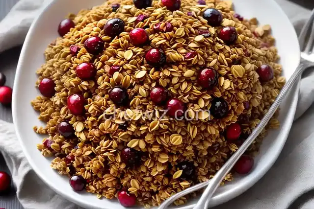 Cranberry-Hibiscus Granola