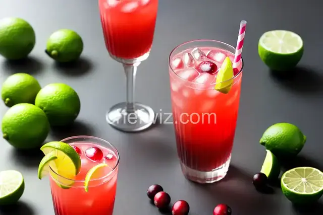 Cranberry-Lime Mocktail