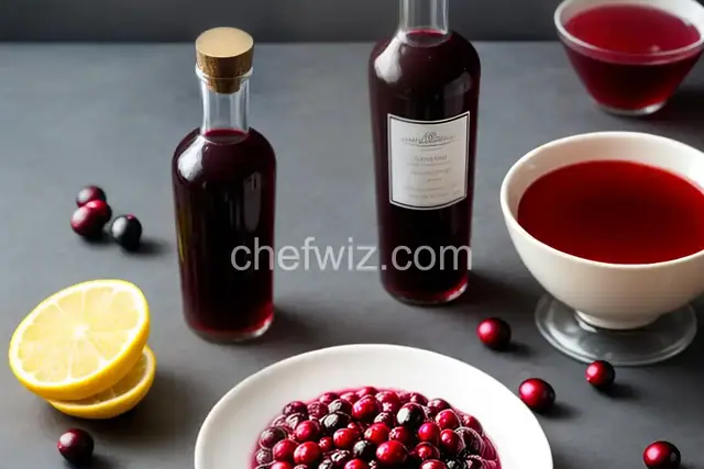 Cranberry Liqueur
