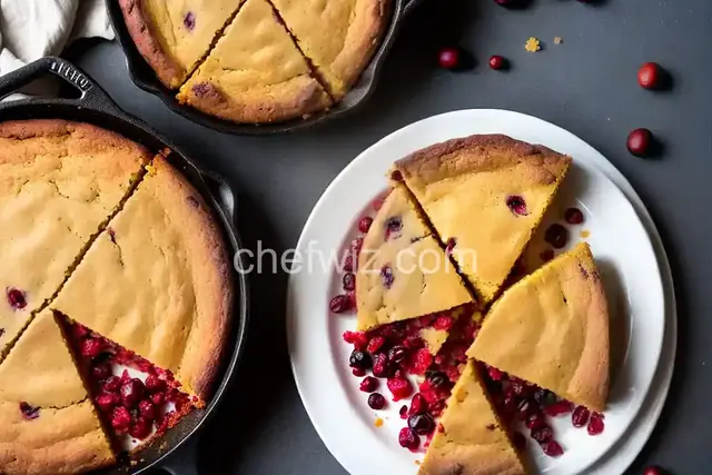 Cranberry-Maple Skillet Cornbread