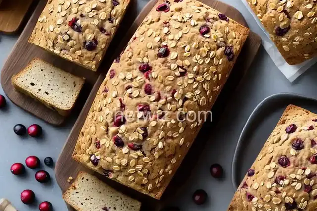 Cranberry Oat Bread