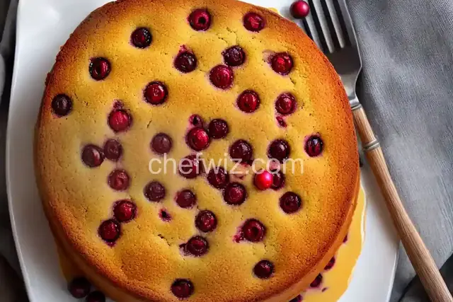 Cranberry Orange Cake