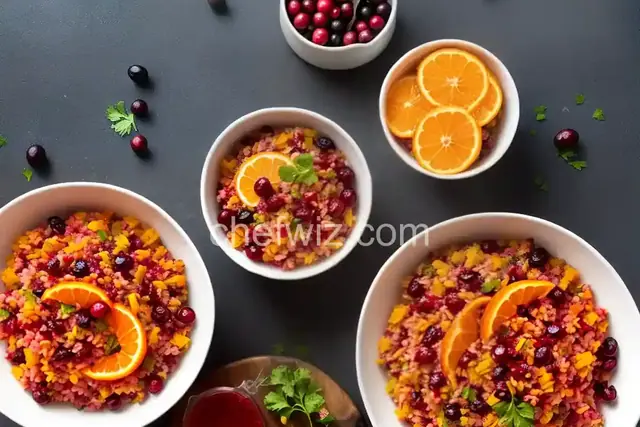Cranberry Orange Relish
