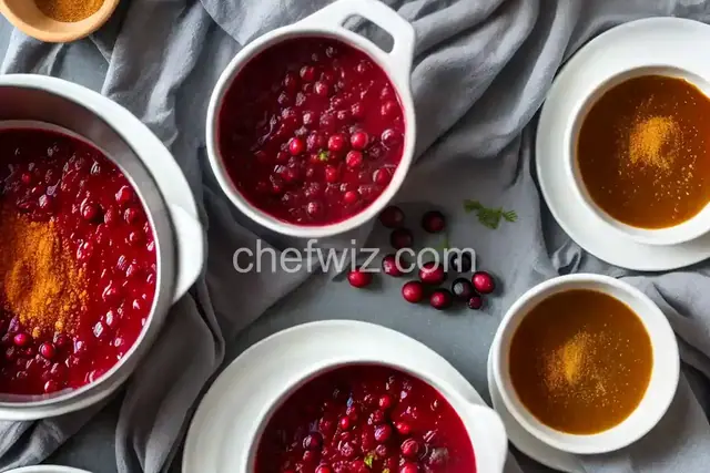 Cranberry Orange Sauce With Cinnamon