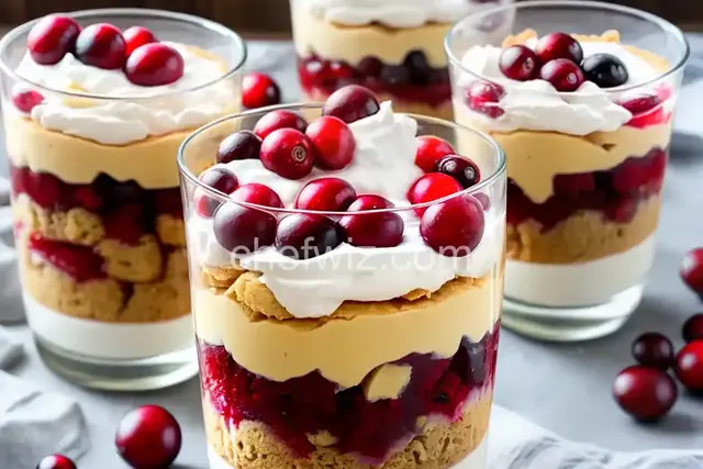 Cranberry Parfaits