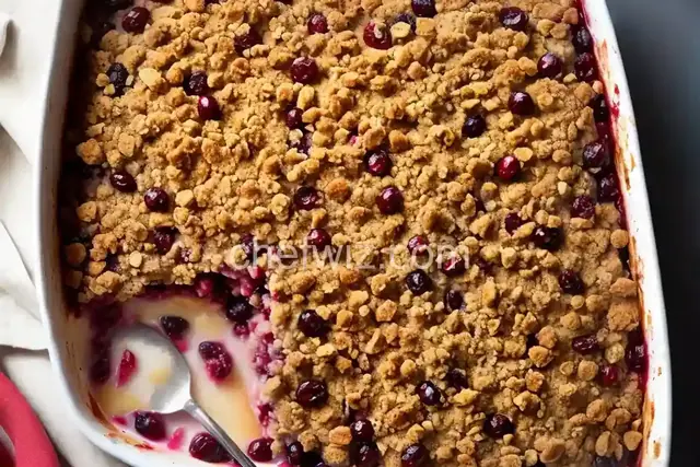 Cranberry-Pear Crisp