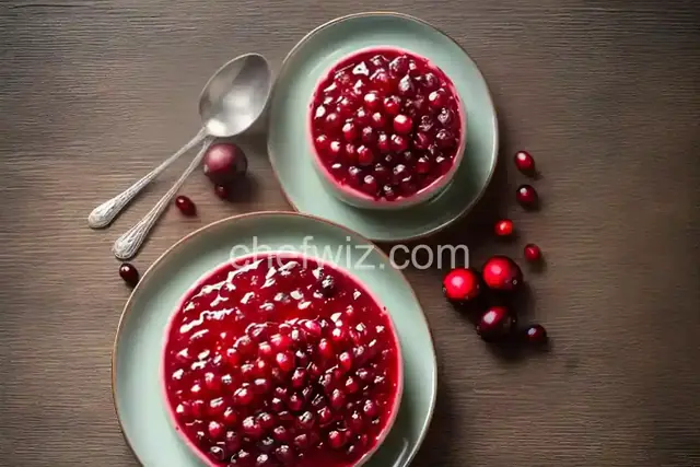 Cranberry Pomegranate Sauce