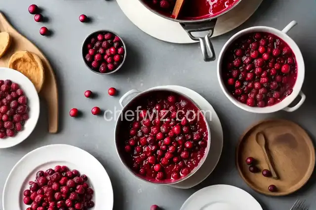 Cranberry Raspberry Sauce
