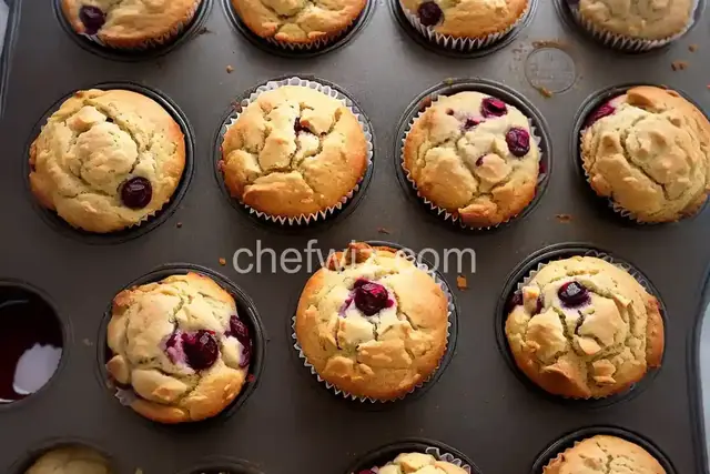 Cranberry Sauce Muffins