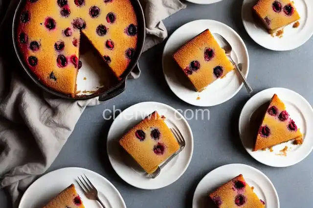 Cranberry Upside-Down Coffee Cake