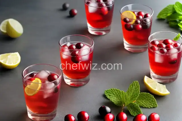 Cranberry Vodka Tonics