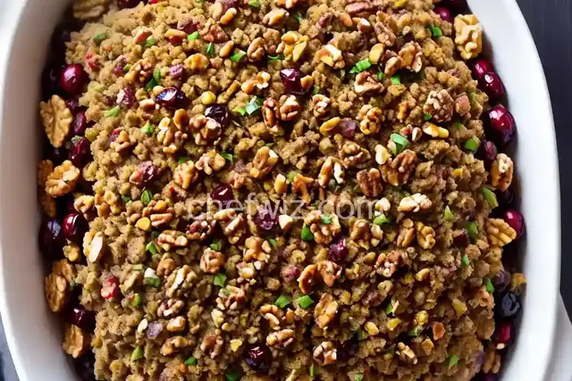 Cranberry-Walnut Stuffing