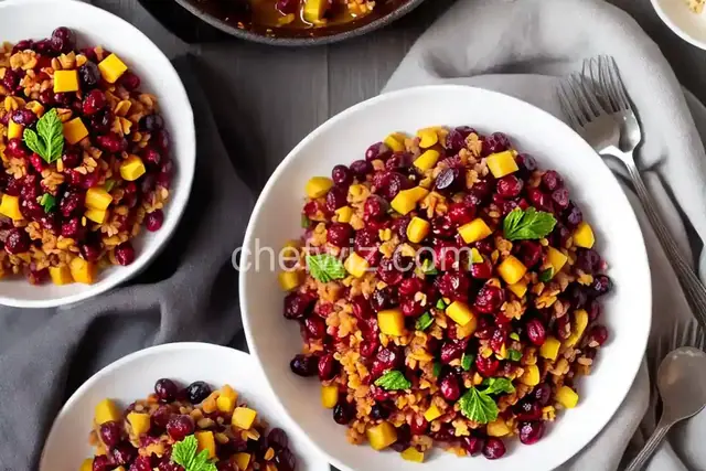 Cranberry and Golden Raisin Relish