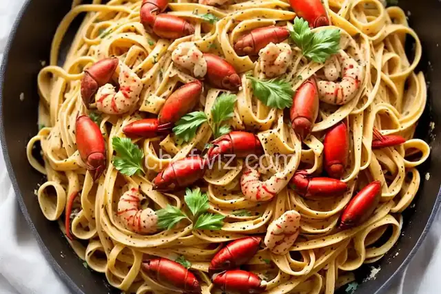 Crawfish Fettuccine