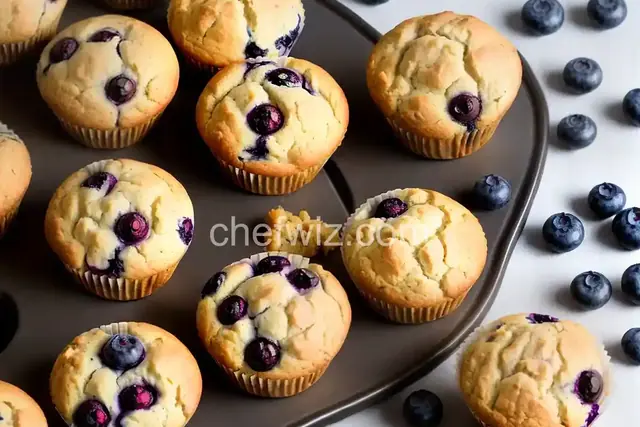 Cream Cheese-Blueberry Muffins