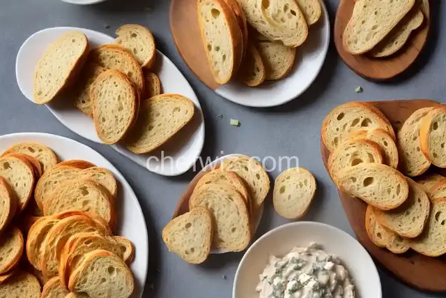 Cream Cheese Crab Spread with Homemade Crostini