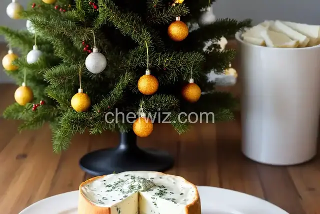 Cream Cheese, Havarti, and Parmesan Herbed Christmas Tree