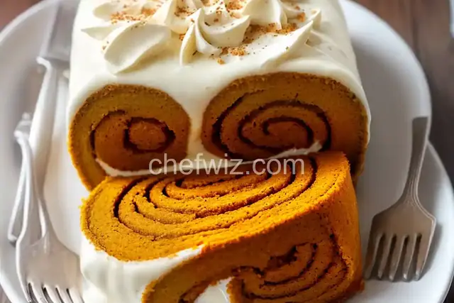 Cream Cheese Pumpkin Roll