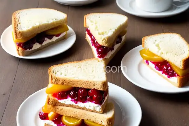 Cream Cheese and Jelly Sandwich