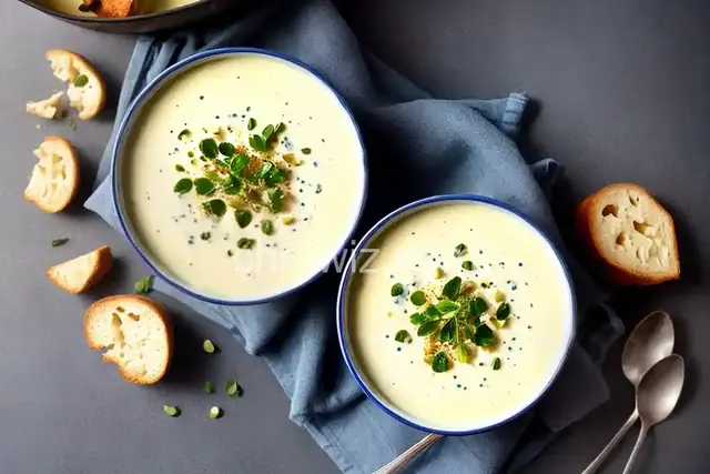 Cream of Cauliflower and Stilton Soup