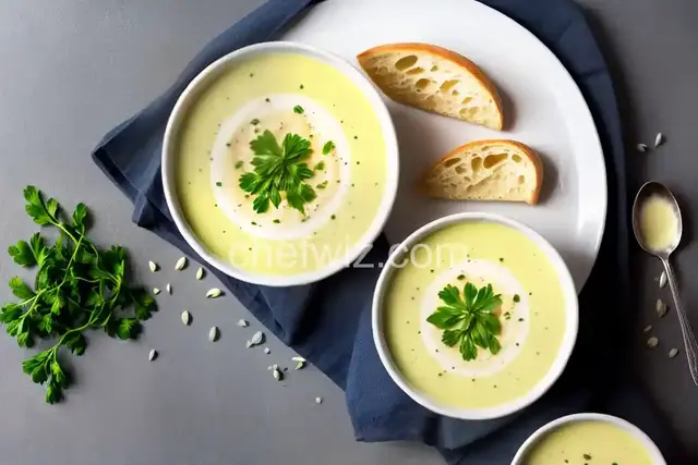 Cream of Garlic Soup (Knoblauchcremesuppe)